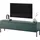 Selsey Bemmi TV-Lowboard 150 cm Dunkelgrün Metall