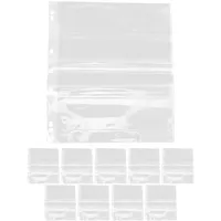 Tofficu 10 Stück Transparente Negativhüllen aus Pe mit Dustproof Funktion und Leicht zu Verstauen für Sammler und Nostalgie Enthusiasten zum Schutz von Fotos und Negativen