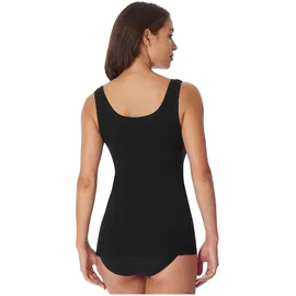 SCHIESSER Unterhemd Cotton Essentials Schwarz 3XL