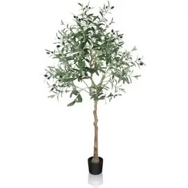 luxuskollektion Kunstpflanze Olivenbaum Balon Schlafzimmer Büro Hochzeit Typ-1 150 cm