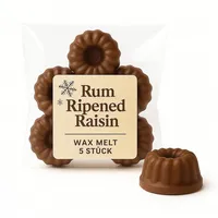 Duftmelt Rum Ripened Raisin - Rum & Rosinen | 5er Set Duftkerzen Duftwachs für Aroma- & Duftlampe