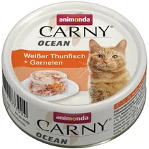 Animonda Carny Ocean Weißer Thunfisch & Garnelen 12 x 80 g
