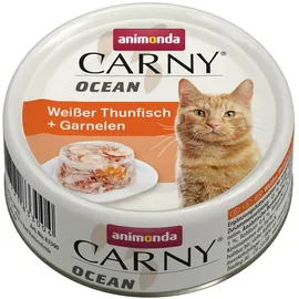 Animonda Carny Ocean Weißer Thunfisch & Garnelen 12 x 80 g