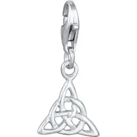 Nenalina Anhänger Keltischer Knoten 925 Sterling Silber (Farbe: Silber)