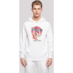 Kapuzenpullover F4NT4STIC „The Beach Boys Band Surfer ’83 Vintage“ Gr. XL, weiß Herren Pullover Kapuzenpullover Print