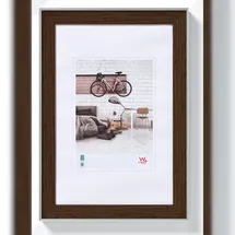 walther + design Bohemian Designrahmen 30x40 cm NUSSBAUM
