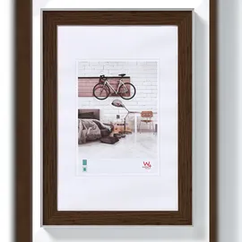 walther + design Bohemian Designrahmen 30x40 cm NUSSBAUM