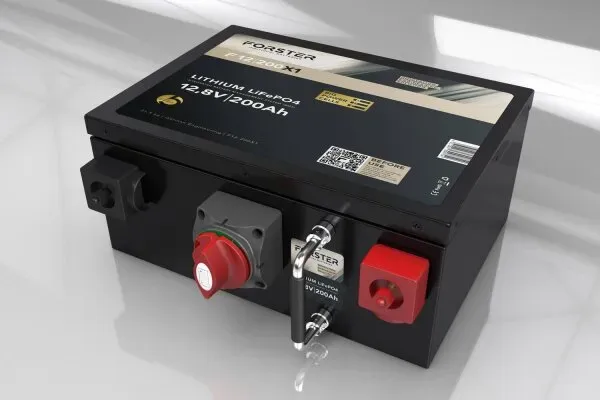 FORSTER 200Ah 12,8V LiFePO4 Premium Untersitz-Batterie |... - 0% MwST. (Angebot gemäß §12 USt Gesetz.)