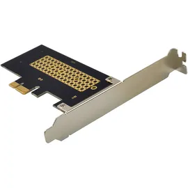InLine PCI Express Karte zu 1x intern NVMe M.2 Key M, PCIe x1