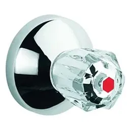Grohe Ventil Oberbau 19831000 Markierung rot, Unterputz, chrom