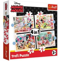 Trefl Puzzle Minnie with Friends 4in1 (34355)