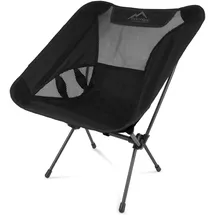 normani Outdoor Sports Campingstuhl Moak Schwarz/Grau