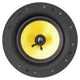 Pronomic CLS-540 WH High-End Gewebe Einbaulautsprecher (2-Wege Decken-Lautsprecher Box, 5,25"/133 mm Woofer, 0,75"/19 mm Tweeter, 40/80/160 Watt