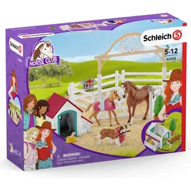 Schleich Horse Club Hannahs Gastpferde mit Hündin Ruby,