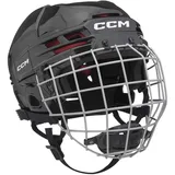 Ccm Tacks 70 Helm Combo Senior, Größe:M, Farbe:Schwarz