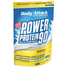 Body Attack Power Protein 90 Banana Quark Pulver 550 g