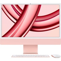 Apple iMac 24" iMac (23,5 Zoll, Apple Apple M3 M3, 10‐Core GPU, 8 GB RAM, 256 GB SSD) rosa