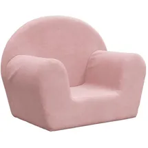 vidaXL Kindersofa Rosa Weich Plüsch