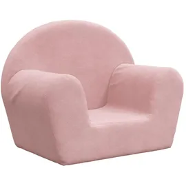 vidaXL Kindersofa Rosa Weich Plüsch