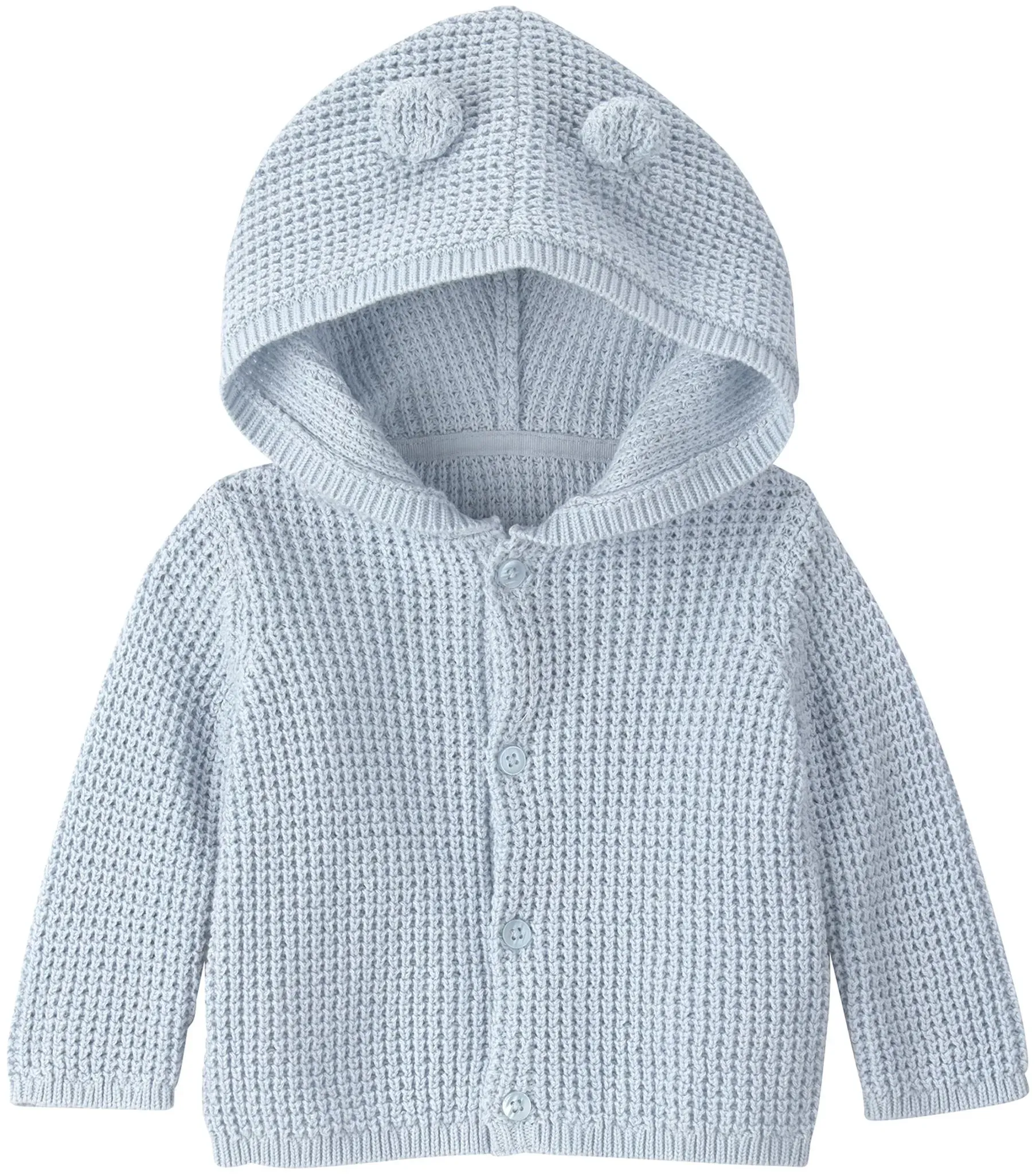 Carter's Strickjacke Kapuze mit Ohren, hellblau, 80