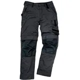 EXCESS Arbeitshose Champ, Gr. 60, schwarz/schwarz