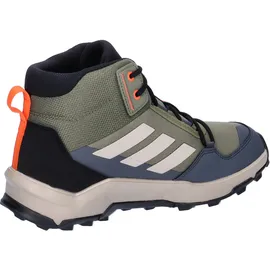 Adidas TERREX AX4R MID K IF6518 39 1/3 - Olive Strata/Wonder Beige/Orange, - 39 1/3