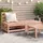 teenpull – Gartensofa Ohne Armlehnen Mit Hocker Massivholz Douglasie