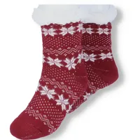 Antonio Kuschelsocken Hüttensocken 2 Paare Bordeaux 35-42