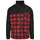 URBAN CLASSICS Patterned Polar Fleece Track Jacke Black / Red S