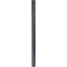 GAH Alberts Zaunpfosten 6 x 240 cm Schwarz