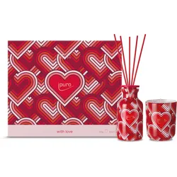 ipuro with love Raumduft und Duftkerze Set