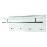 Haku-Möbel Wandgarderobe weiß