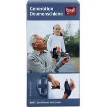 Bort Generation Daumenschiene links L blau 1 St