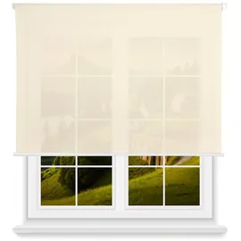 Wellhome Lichtdurchlässiger Rollo 150 x 175 cm Beige