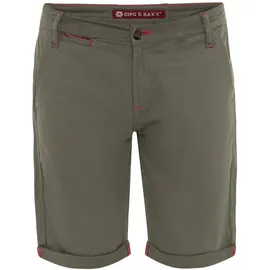Cipo & Baxx Shorts Regular Grün 31
