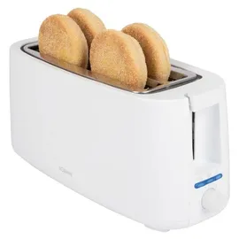 Bomann Kompakter Toaster 2 Scheiben Weiss