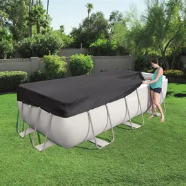 BESTWAY Poolabdeckung Blau 404x201x100 cm