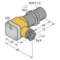 Turck Sensor bündig NAMUR BI10-G30SK-Y1X