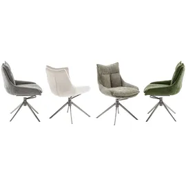 MCA Furniture MCA Stuhl Parker Stoff Braun Cappuccino