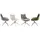 MCA Furniture MCA Stuhl Parker Stoff Braun Cappuccino