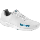 Kempa Wing 2.0 Sport-Schuhe, Weiß Deep Blau, 45.5