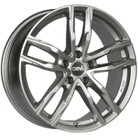 DBV Vienna II 8,0 x 18 5 x 120 ET35 ML72,6 Silber