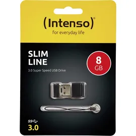 Intenso Slim Line 8GB schwarz USB 3.0