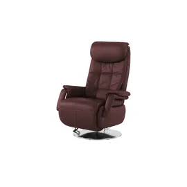Polstermöbel Oelsa Sessel Mambo Leder 86 x 119 x 88 cm Rot elektrisch