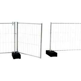 Schake Mobilzaun Profi ohne Haken Ösen, 2,2 m, x 2 m