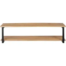 Spinder Design Schuhregal 100 x 26 x 34 cm schwarz / schwarz