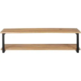 Spinder Design Schuhregal 100 x 26 x 34 cm schwarz / schwarz