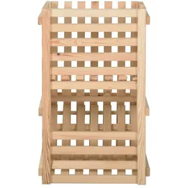 vidaXL Aufbewahrungsbox Kartoffelkiste 50 x 50 x 80 cm 1-tlg. braun