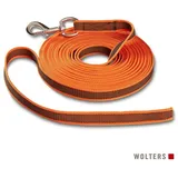 Wolters Avanti gummierte Schleppleine ohne Handschlaufe orange