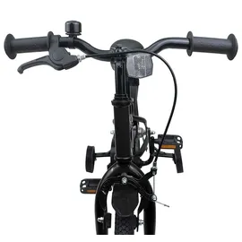 vidaXL Kinderfahrrad 16 Zoll schwarz